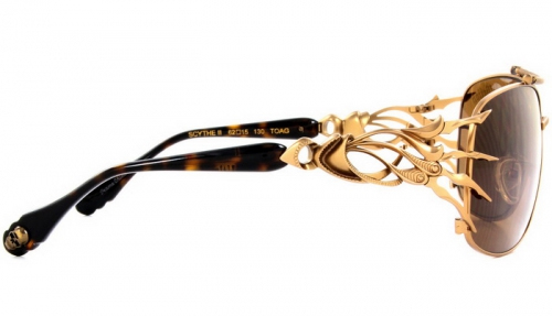 Affliction Scythe II sunglasses - Tort-Ant Gold price
